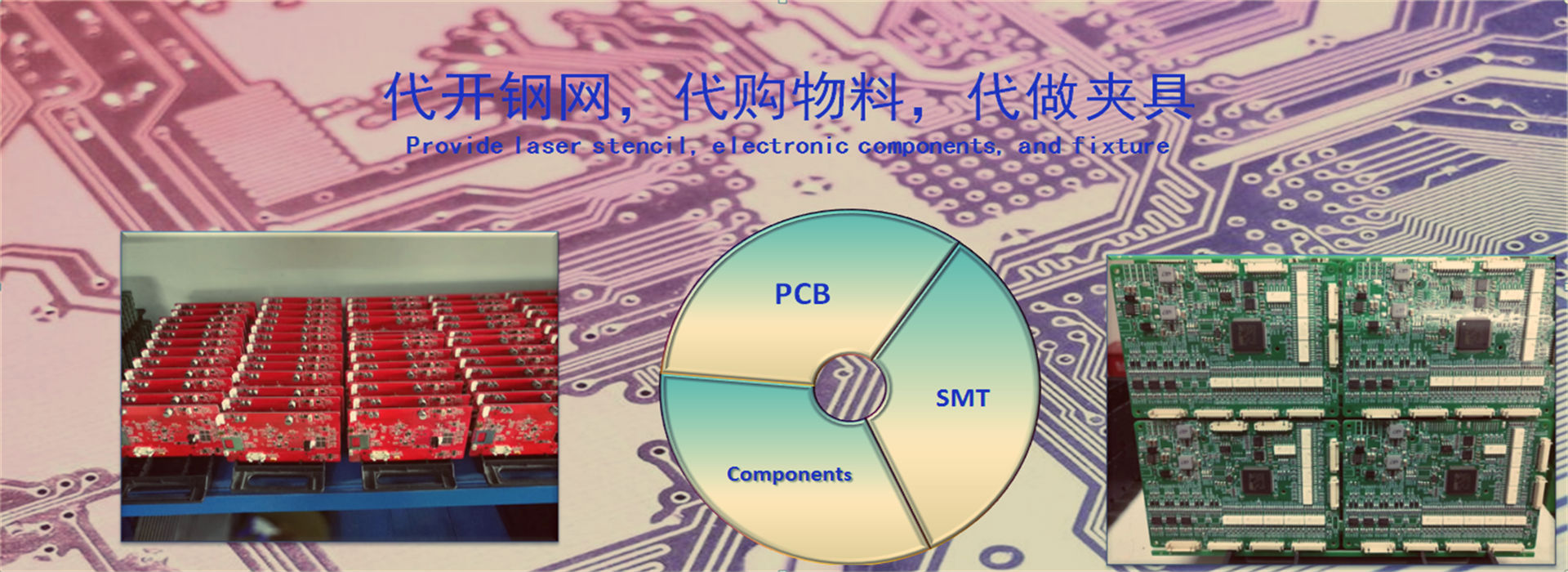 PCB,PCBA & Components one-stop service